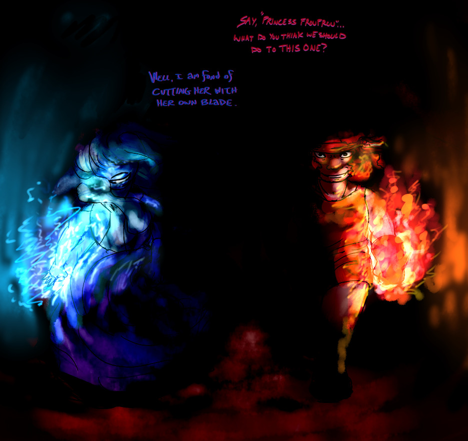 rhinocio:  “The glassy clatter of her fellow supervisor’s gem falling is what