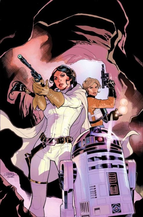 gffa:Princess Leia covers by Terry Dodson