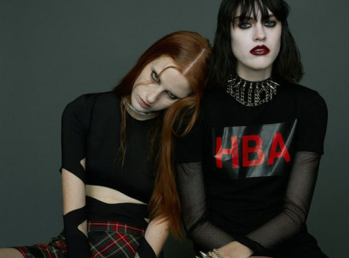 i-D: 35 Years of BeautyMagdalen Jasek and Sarah Brannon by Santiago & Mauricio Sierra for i-D On