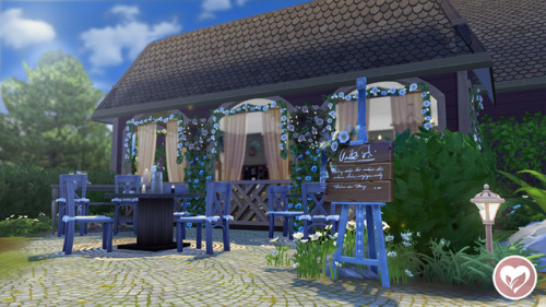 BAB’S BARN | A RUSTIC ROMANCE STUFF PACK BUILDA lovely, flowery venue for your lil’ romantic ceremon