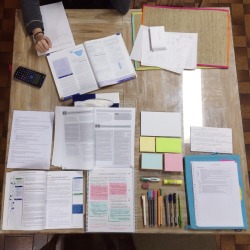 stationery-enthusiast:  study session //