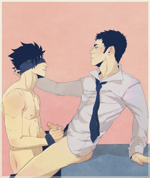 themightynyunyi: some kurodai practice, cause it’s be a while since I drew my boyspractice alw