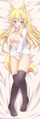 Ecchiallaround:  Some More Cute Wolf/Fox Girls For Your Morning 