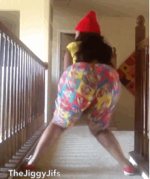 thejiggyjifs:  Sultry Simone twerking in Mario Pajamas 