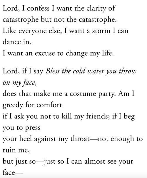 iamhavingsomuchfun: catastrophe is next to godliness by franny choi 