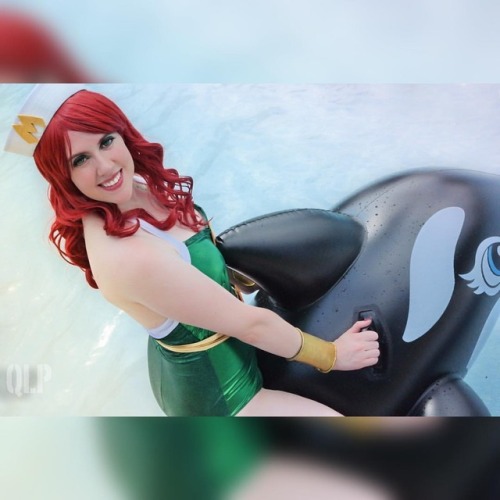 Pardon me as I pine for spring and summer by @quinlynphoto #mera #dcbombshells #bombshellmera #aqu