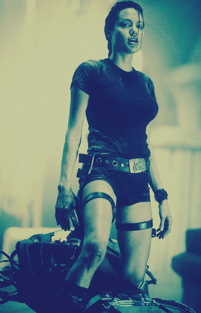 Angelina Jolie as Lara Croft