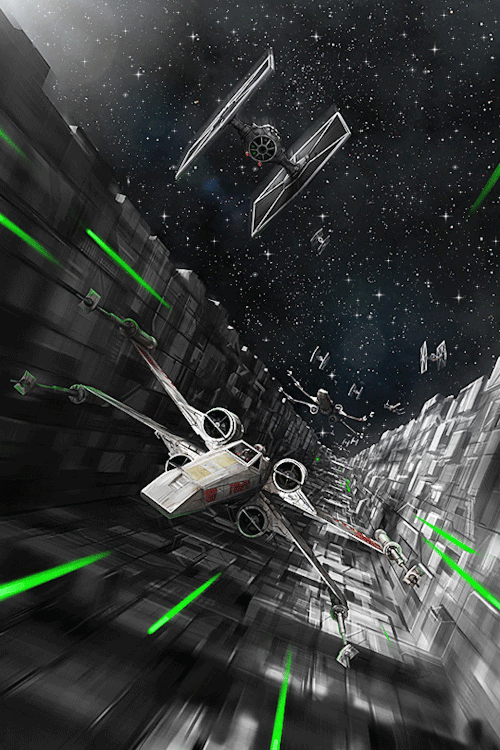 obiwankcnobi:Star Wars // space scenery + sparkling stars x