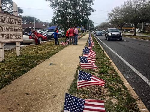 opdownrange:  “  Some photos from the kickoff today. The USAF STS crew came out and pounded the first dozen or so miles with the Marines.“- Brothers in Arms Foundation