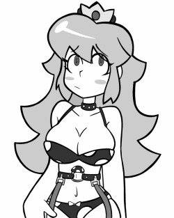 samurairenner:I was kinda rushed so greyscale peach ;9