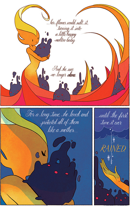  “The story about where volcanoes come from”  