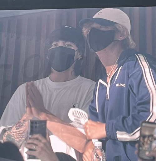 MIN YOONGIs BROTHERS SUPPORTING HIM IN HIS CONCERT