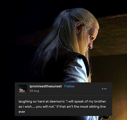 HOUSE OF THE DRAGON + Peak Sibling Energy