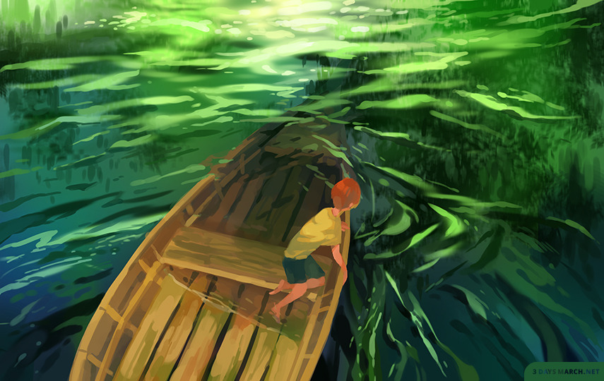 andatsea:  Left or right; the water’s rising. 