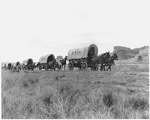 On May 16, 1842, About 100 Pioneers With 18 Wagons Took Off From Independence, Missouri In One Of The