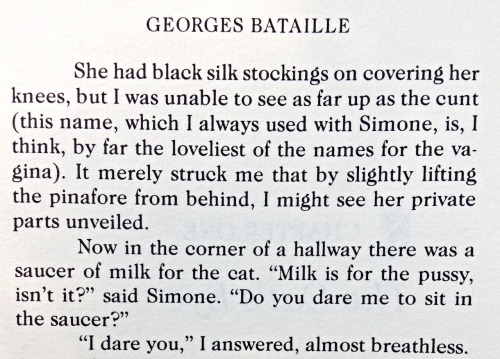 euroflesh:  callumno:  Georges Bataille, Histoire De L'oeil (Story Of The Eye)