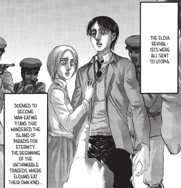 why didn't eren's attack titan have a beard? while grisha's had it :  r/ShingekiNoKyojin