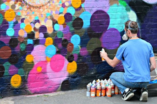 artist at work