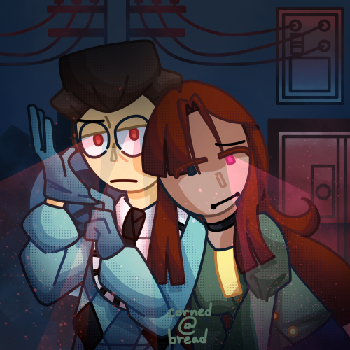Stares At You With Our Robot Eyes.