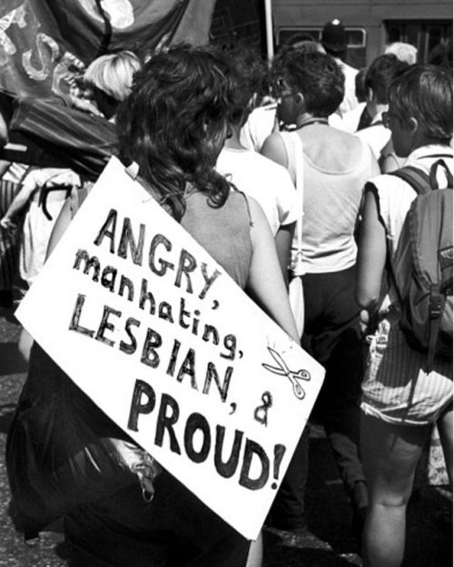 h-e-r-s-t-o-r-y:ANGRY, MANHATING, LESBIAN & PROUD✂️real talk! Lesbian & Gay Pride London 198