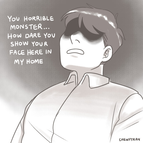chewytran:  so i made this comic about how roy would react to spiders and i actually can’t decide if he would be absolutely terrified of them or if he would just, be like this 