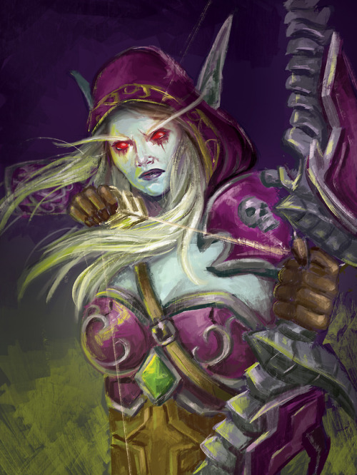 Sylvanas is kind of a mess right now but damn do I still love my babe. 