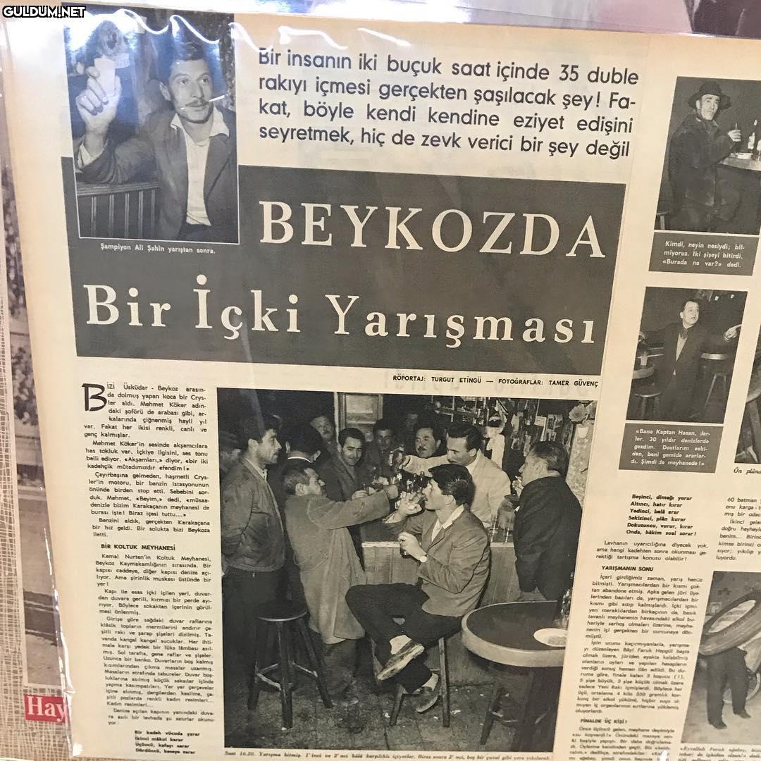 BEYKOZDA
Bir İçki...