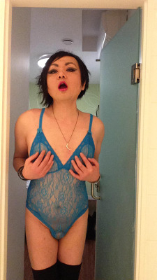 transeroticx:  Me. Hotel bathroom webcam