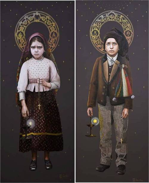 douayrheims:Shrine of Fatima release Official Images of soon-to-be Sts Jacinta and Francisco Marto a