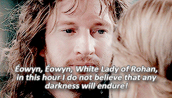 fyeahtheraceofmen:  And so they stood on the walls of the City of Gondor, and a great