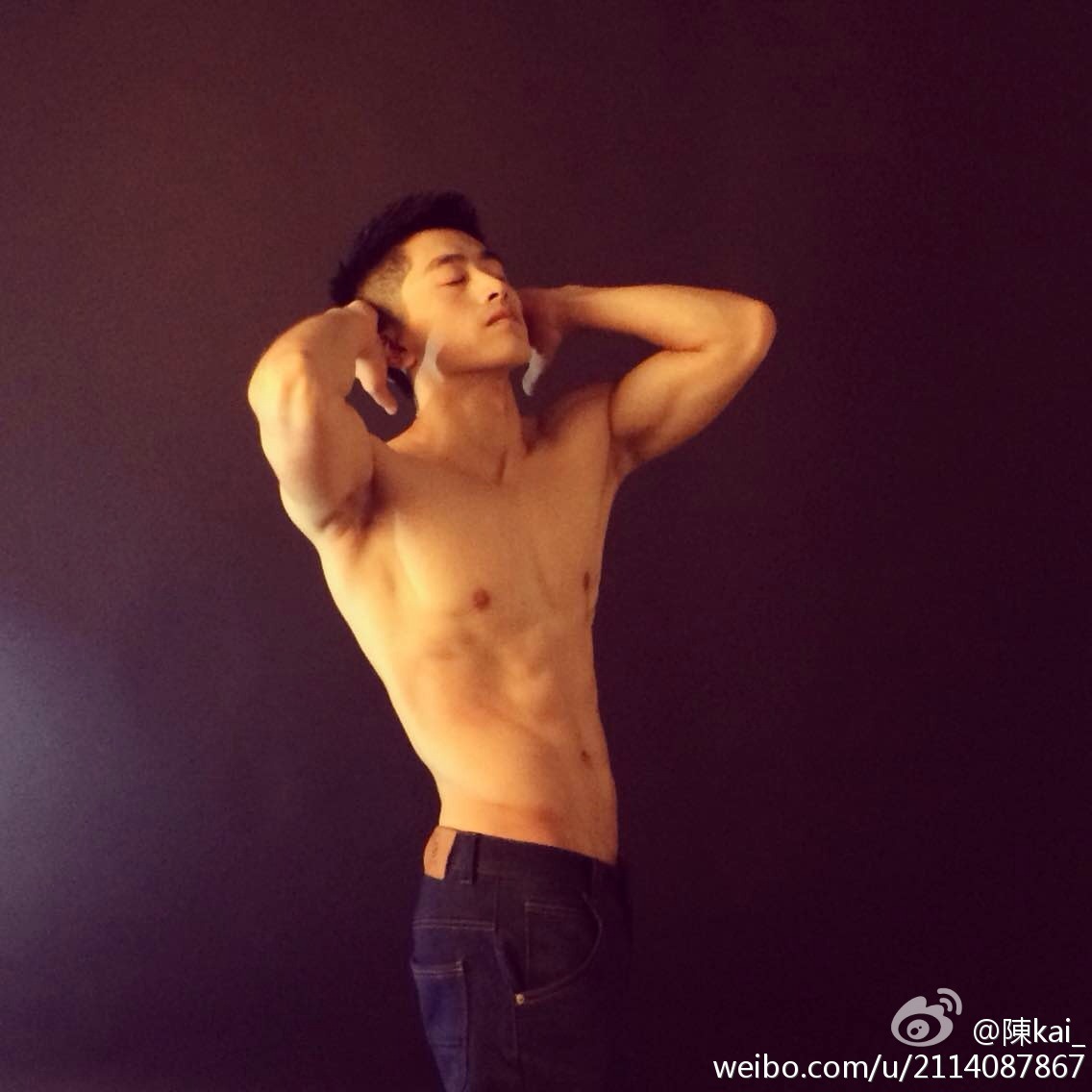 vernonlqchan:  Chinese cutie hunk Chen Kai~good looking n good body~ 