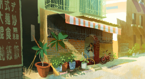 a study of Tainan and style test for an upcoming project 