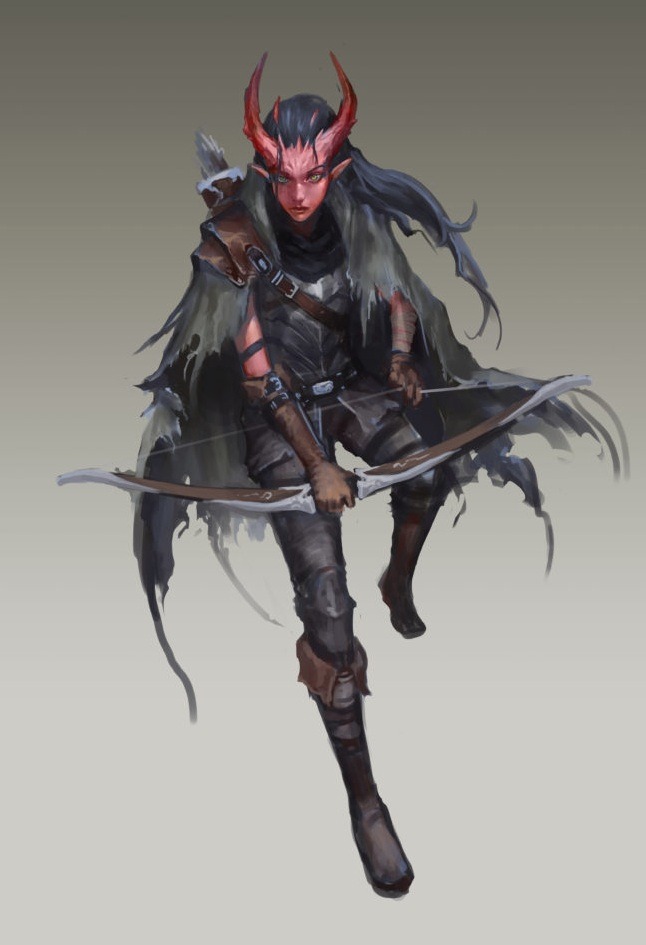 Rogue Ranger Handpainted DnD Pathfinder Toys Toys & Games Role Playing
