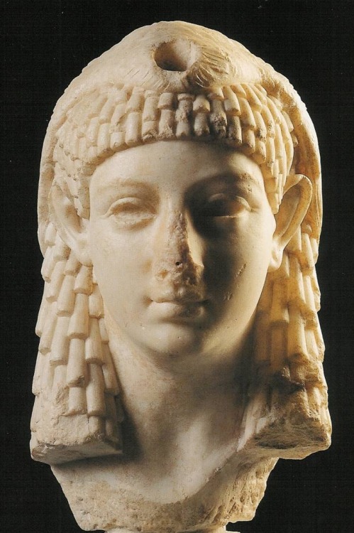 Marble bust of Queen Cleopatra VII
