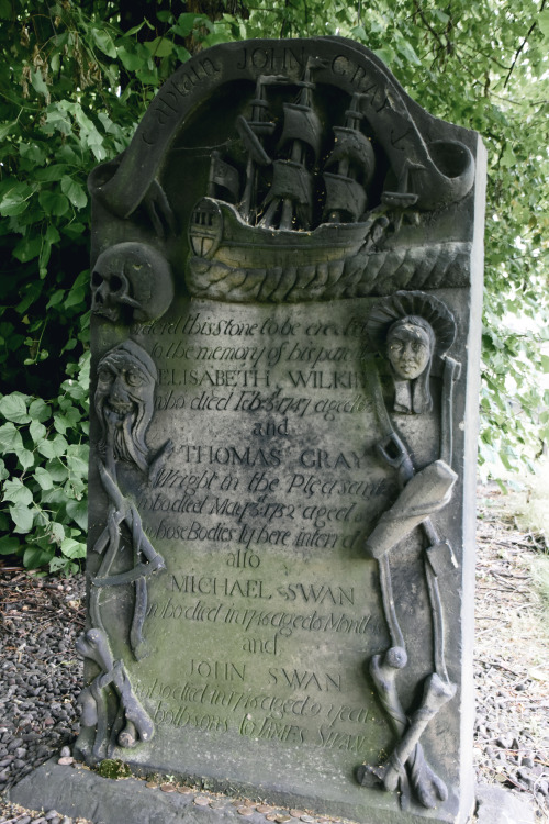 Sailor’s Grave Stone- Old Calton Burial Ground Edinburgh