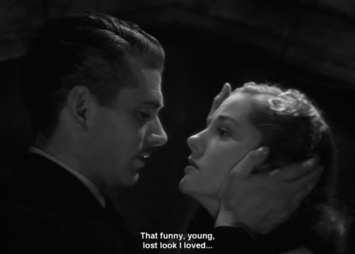 violentwavesofemotion: Rebecca (1940)dir. by Alfred Hitchcock