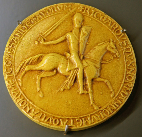 Great Seal ofRichard I (reigned 1189 – 1199).Richard I, sonof Henry II, was more interested in the C