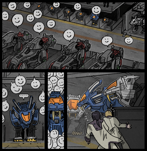 derangedhyena-zoids:Because this comic is at least ~36 pages long and full color for some nightmare 