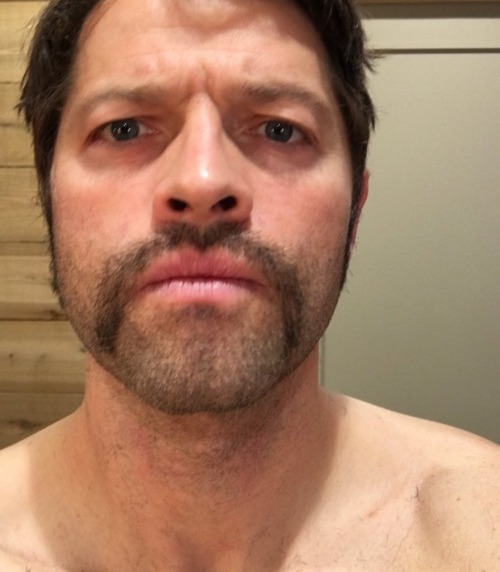 holysuddenappearancesmisha: shaving updates from Misha