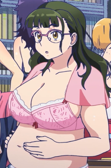 lustfuldemoness:   WE GOT A TUM SHOT OF HER AND SHE’S ACTUALLY CHUBBY!!! SHE’S REALISTICALLY CHUBBY!!! ANIME IS SAVED   yummy~ ;9
