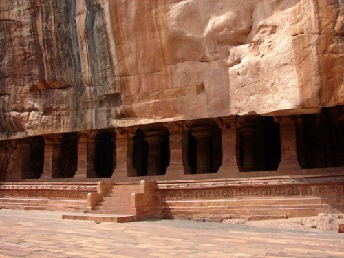 architectureofdoom: Badami cave temples, India