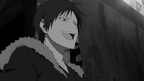 icha-ichaparadise:   "There's one other person called Orihara Izaya. This guy's pretty bad,so you'd better avoid him at all costs." 