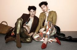 koreanmalemodels:  Kim Wonjoong and Kim Taehwan