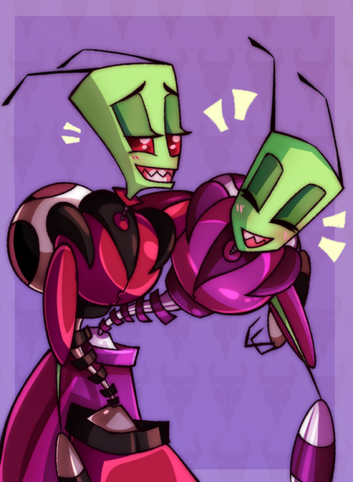 MY TALLEST!!!!!!!They’re probably laughing over something Zim didCommission for @ikelikestoast