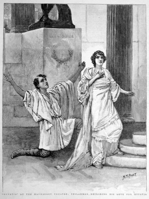 Rating depictions of Hypatia of Alexandria: Stage play adaptation Hypatia, written by G. Stuart Ogil