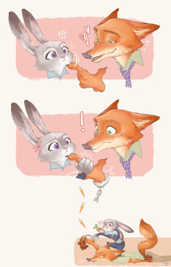 jjjjeyjay:  sly fox, dumb bunny   teehee~