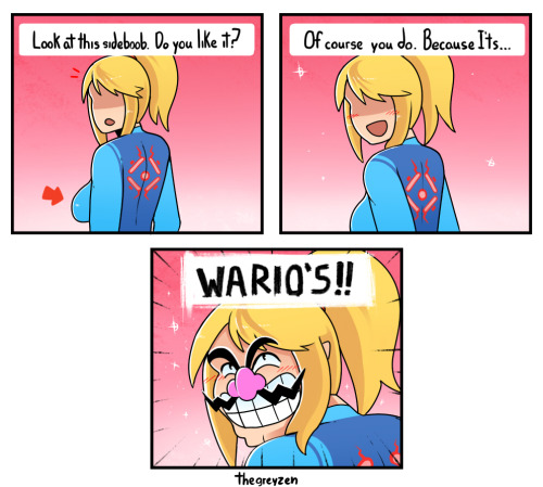 Zero Suit Wario.