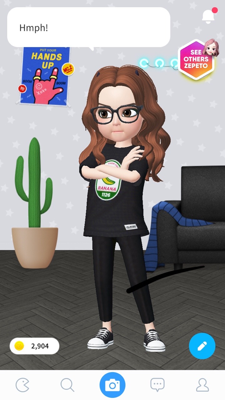 I made a cute lil me!! 😭✨Got cute lil horns lol 