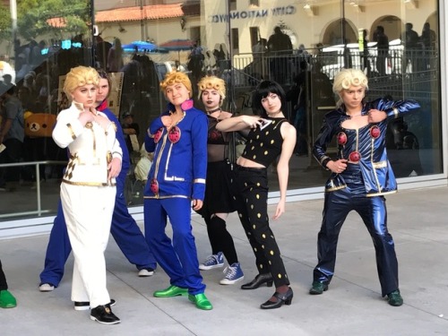 Fanime 2018 JJBA Cosplays - Sunday, Day 3JoJo Gathering EditionVento Aureo/Stone Ocean/Steel Ball Ru