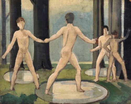 antonio-m:  “Boys at Ballet”, c.1930